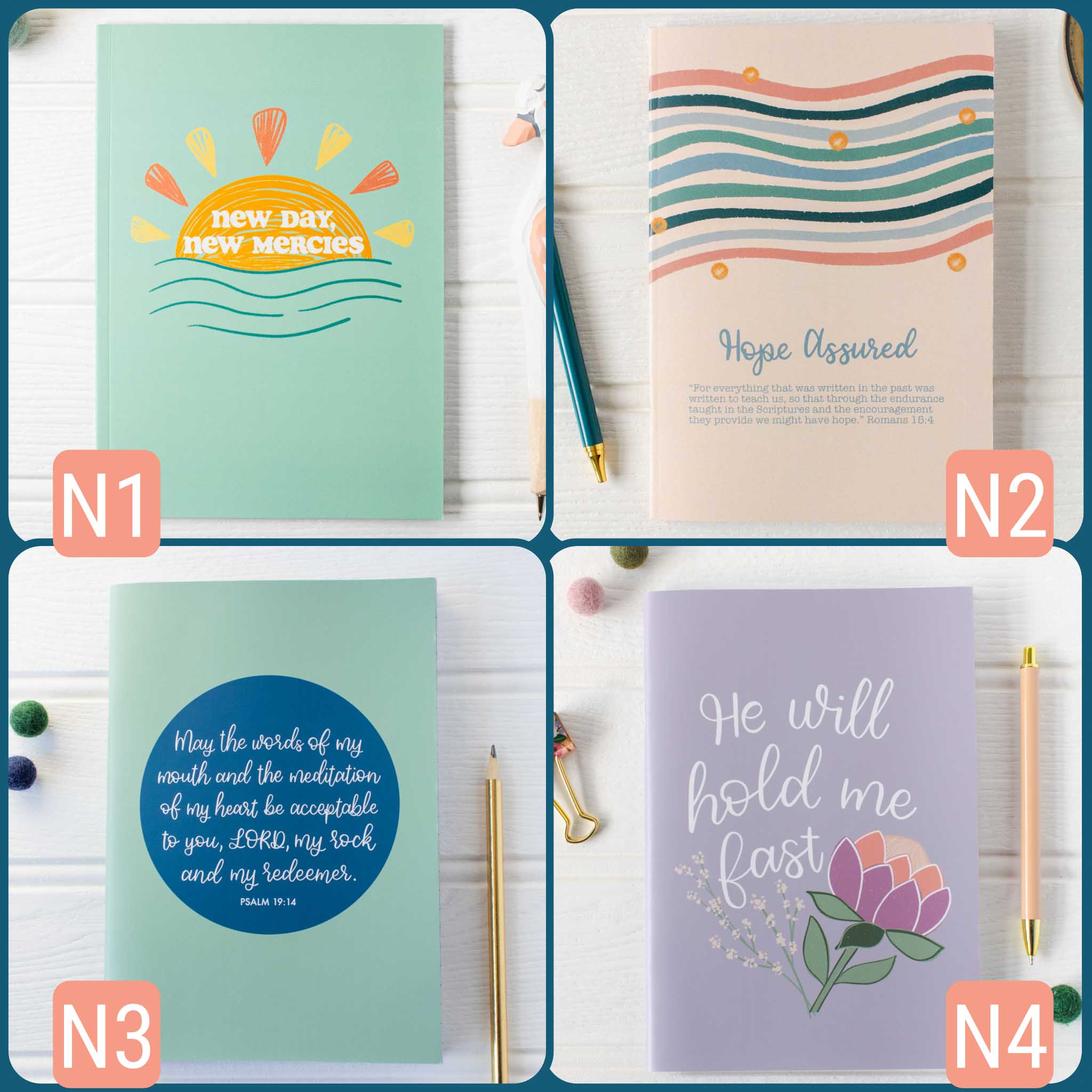 A5 Notebook, Cuppa and Chocolate For You Christian Gift Box