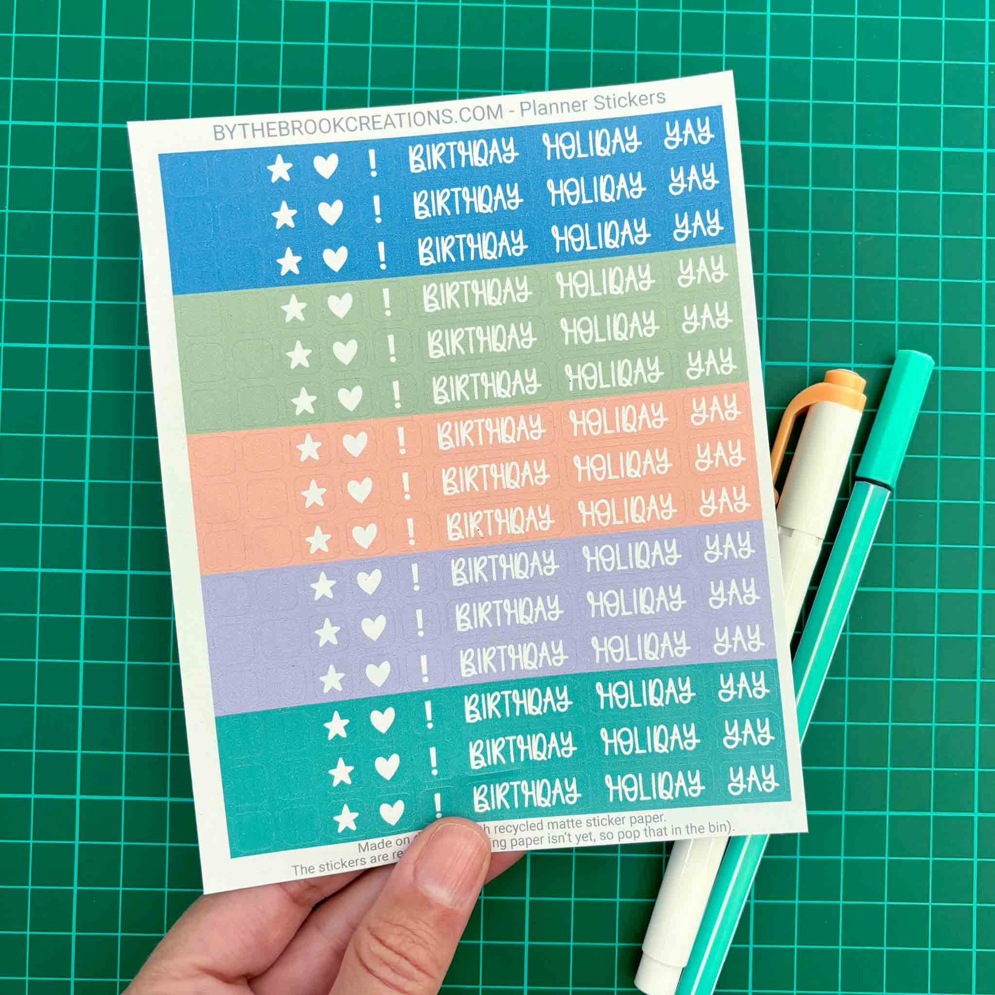 2024 Christian A2 Wall Planner Draw Near Optional Planner Stickers in colourful