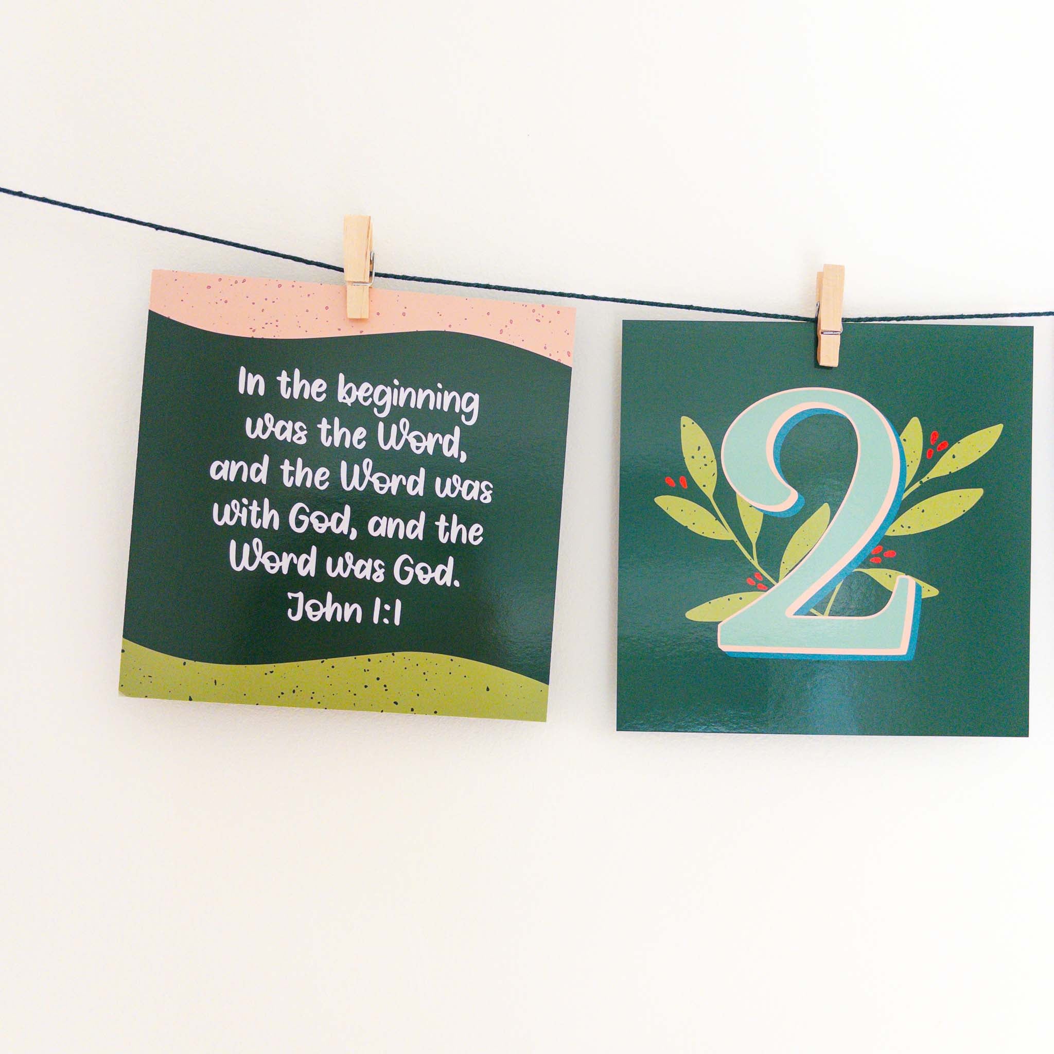 Gentle Advent - Scripture Card Set & Devotions