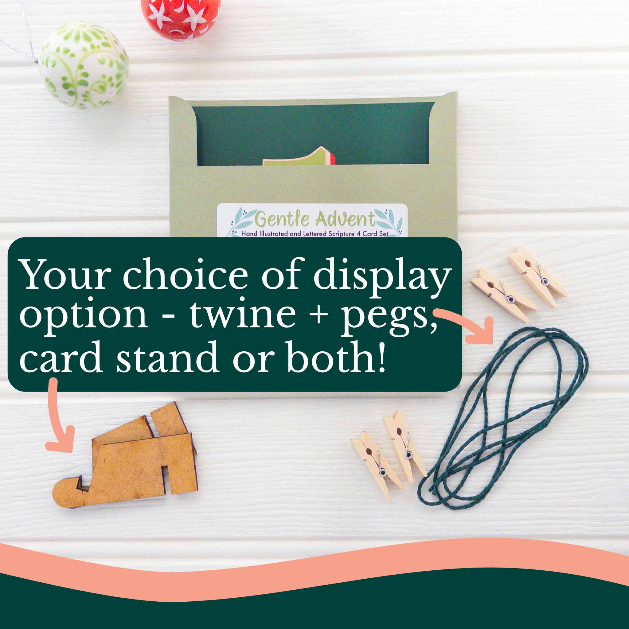 Gentle Advent - Scripture Card Set & Devotions