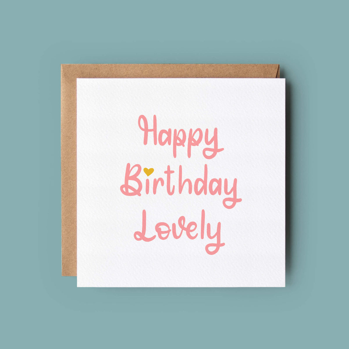 Happy Birthday Lovely Card