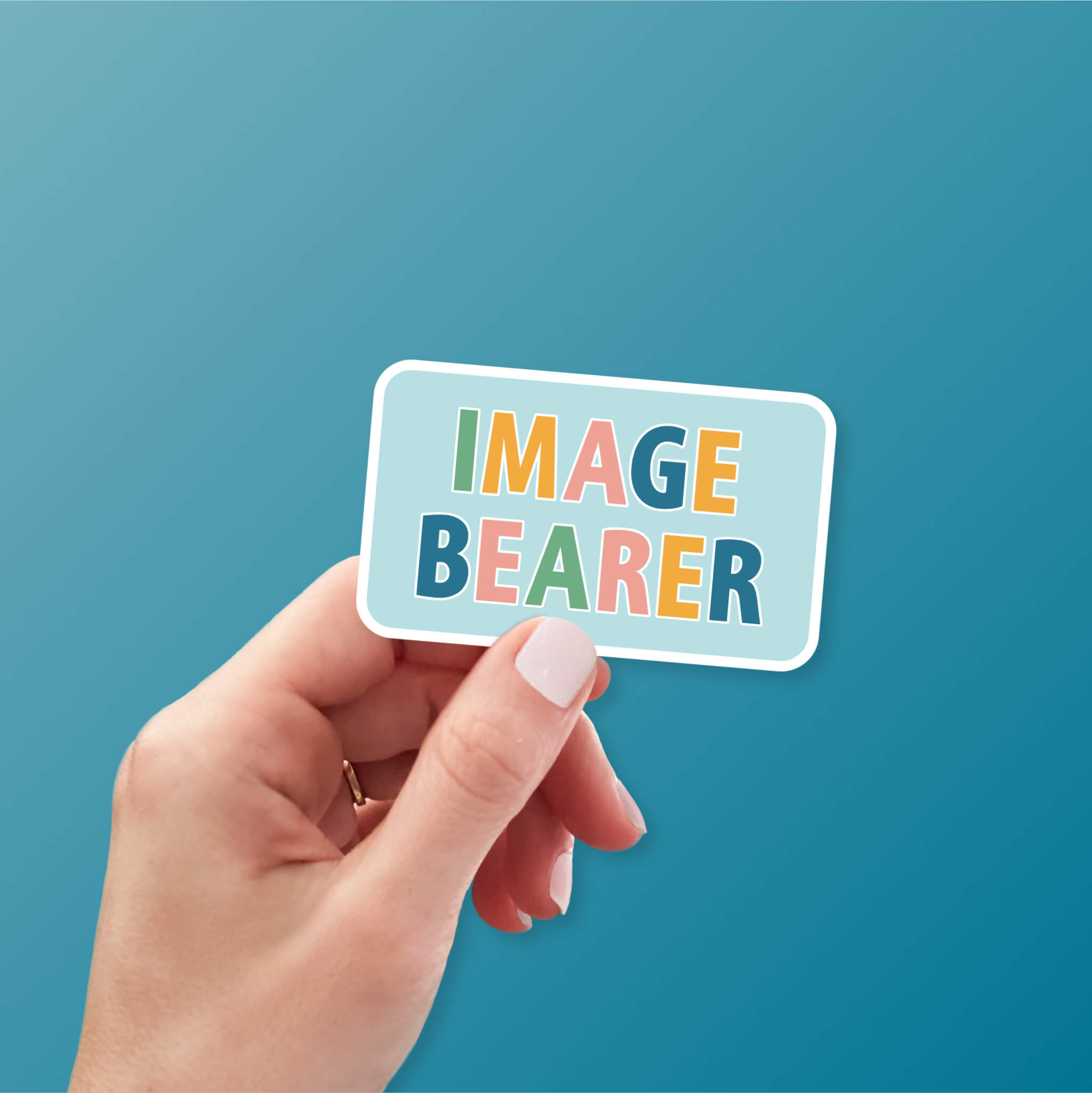 Image Bearer Christian Sticker