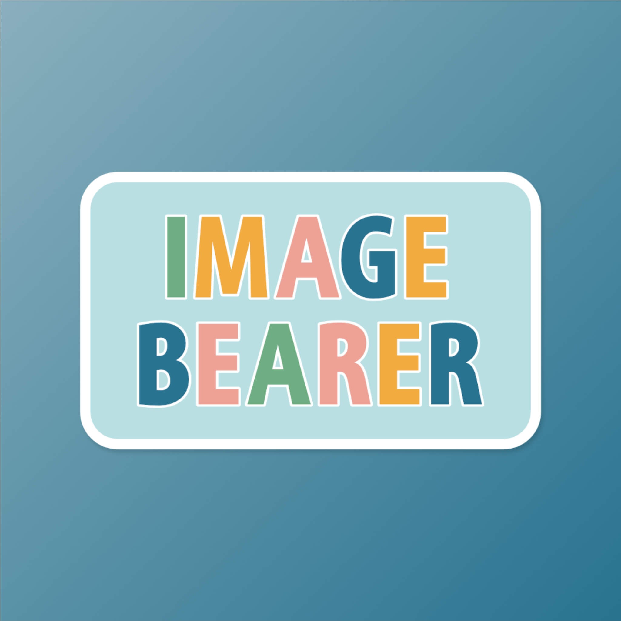 Image Bearer Christian Sticker