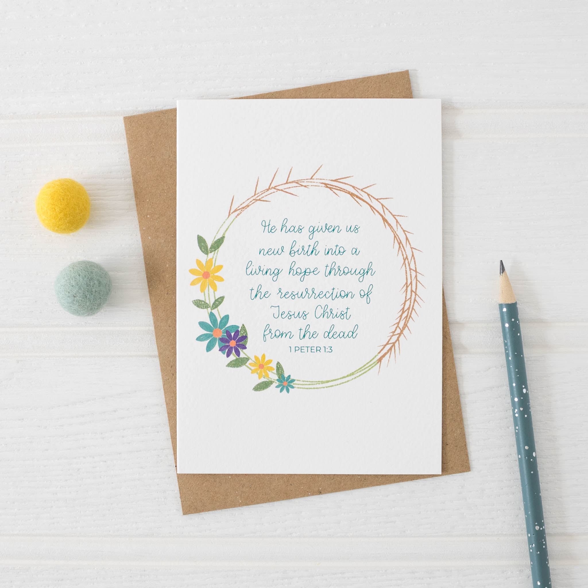 Crown Bible Verse Easter Card Pack