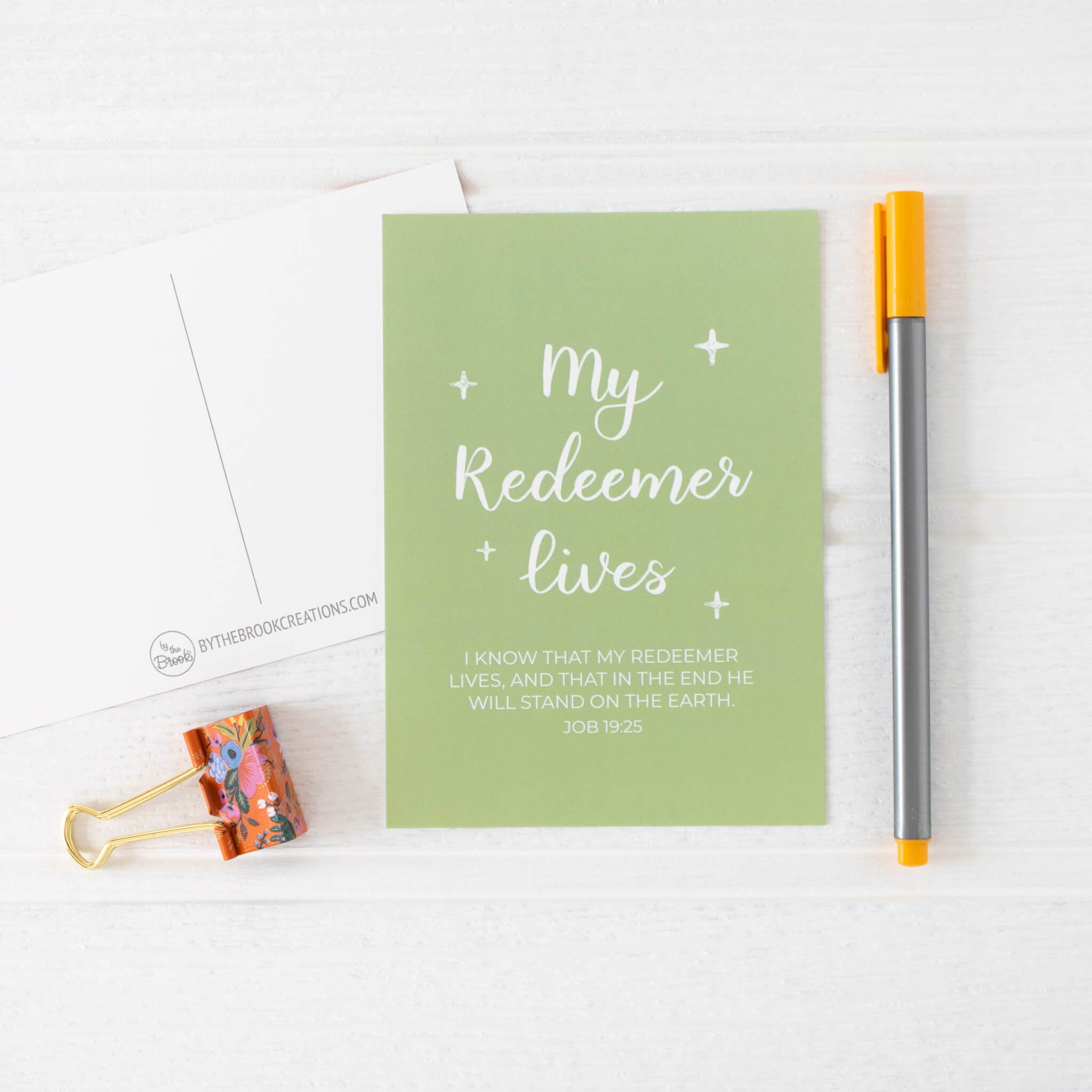 Sorbet Bible Verse Postcard Pack - By the Brook Creations