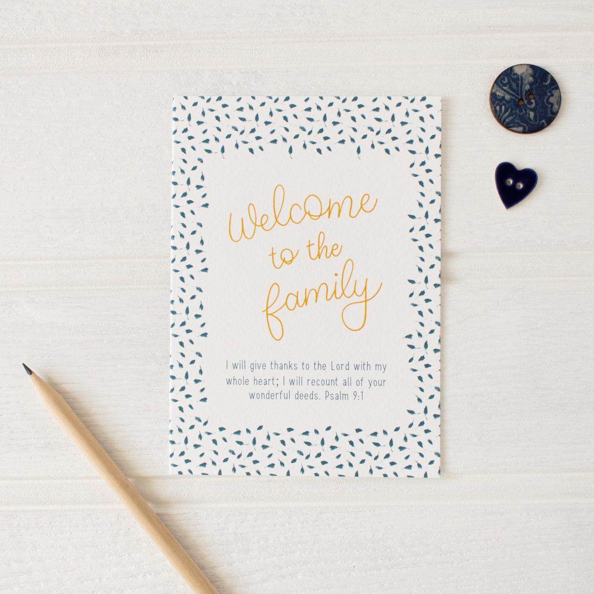Welcome to the Family Card – By the Brook Creations