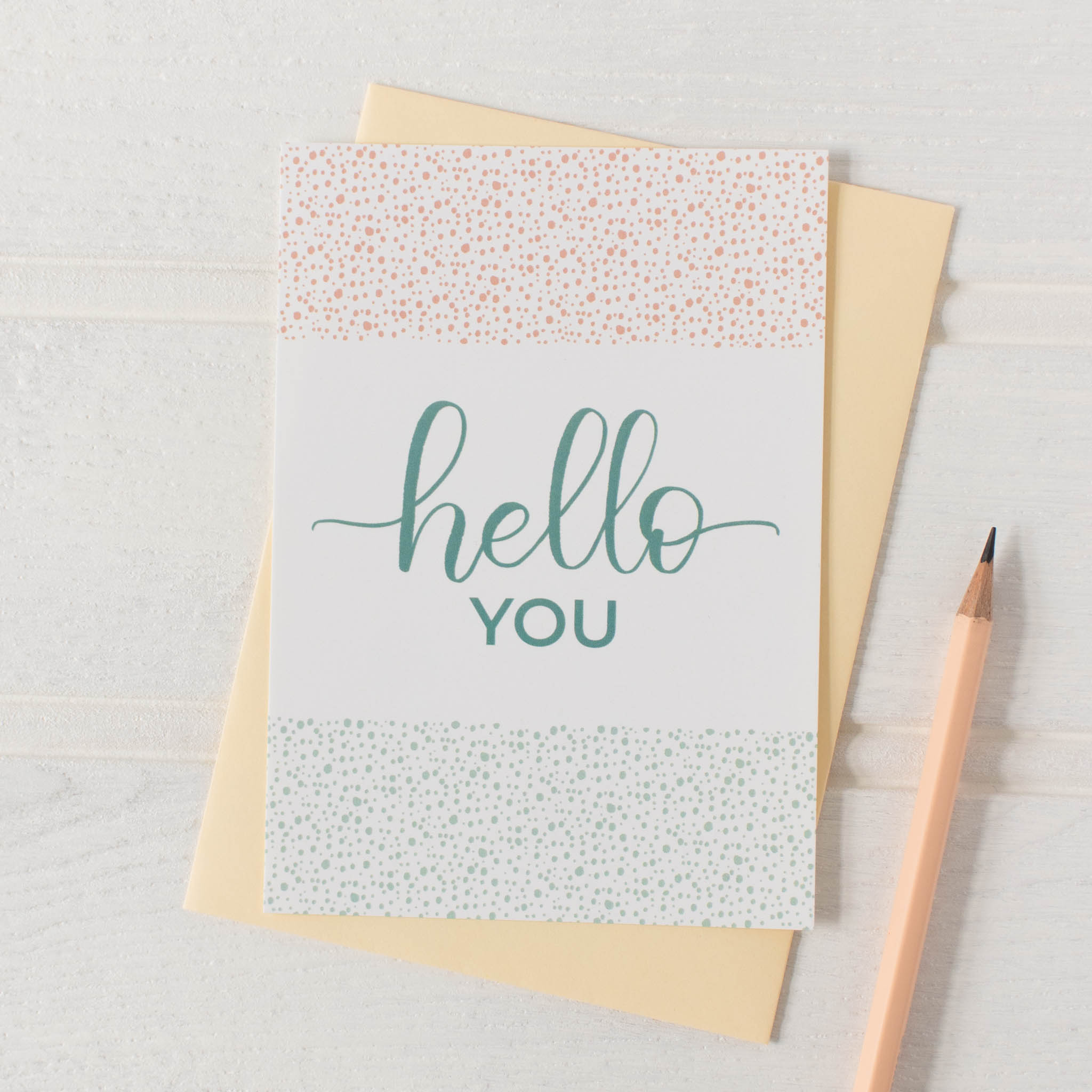 Words of Comfort and Encouragement Postcard with envelope